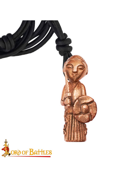 Pendentif viking médiéval dame...