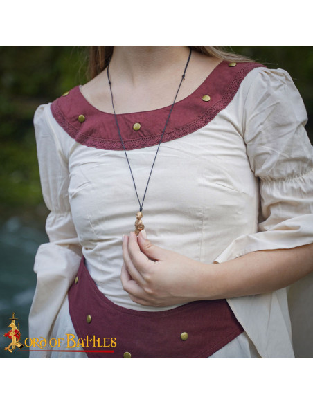 Pendentif viking médiéval dame...