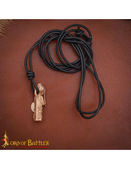 Pendentif viking médiéval dame...