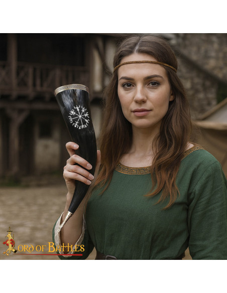 Corne viking pour boire Runa...