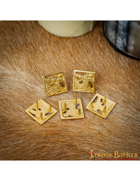 Ensemble de 5 ornements vikings en...