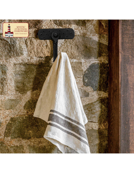 Support mural rustique forgé à la...