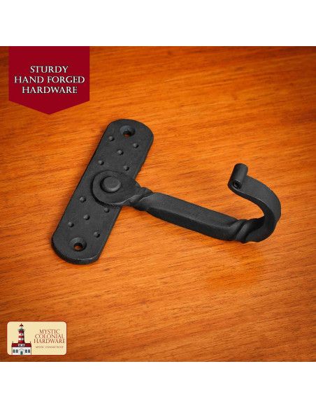 Support mural rustique forgé à la...