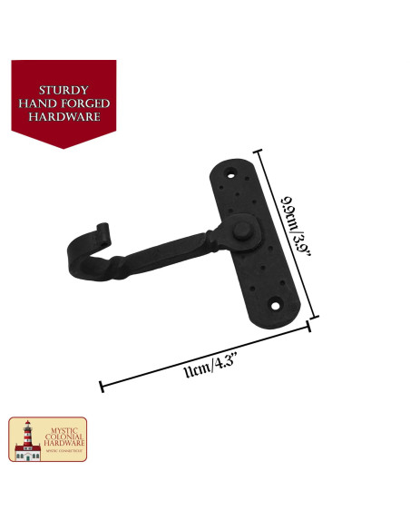 Support mural rustique forgé à la...