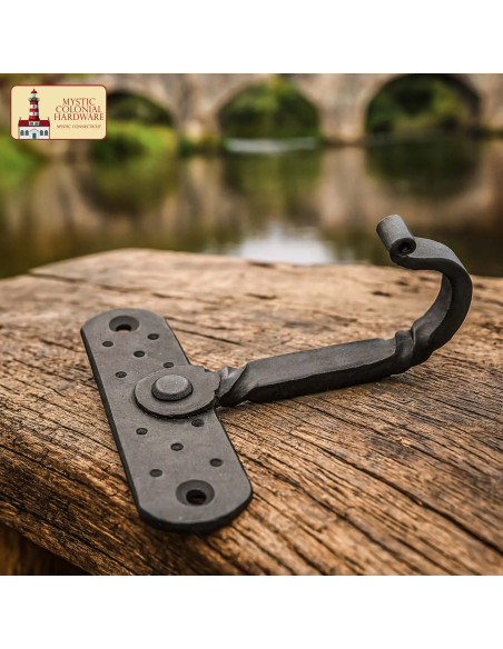 Support mural rustique forgé à la...