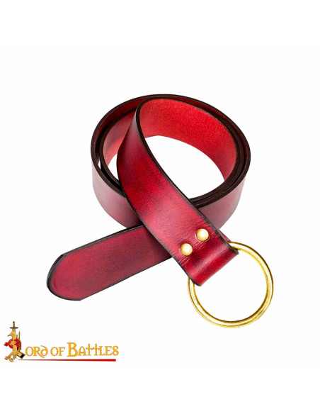 Ceinture en cuir Fantasy fait main,...