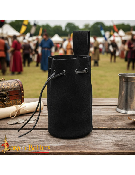 Sac à main en daim avec cordon,...