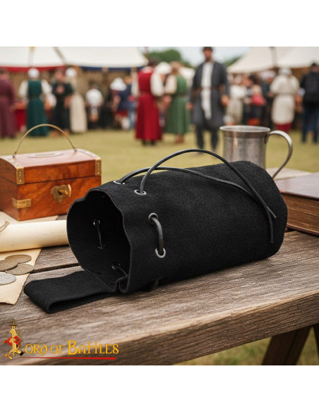 Sac à main en daim avec cordon,...