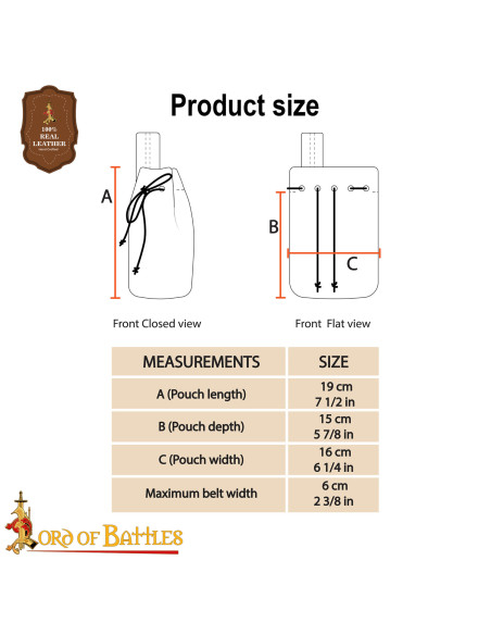 Sac à monnaie en daim avec cordon,...