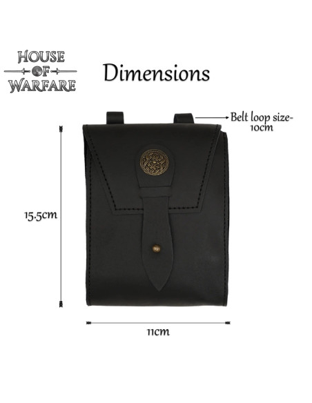 Petite sac médiéval pour ceintures...