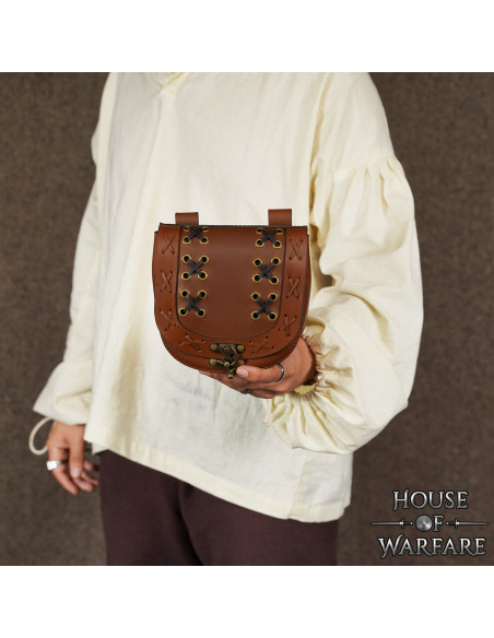 Sac à main médiéval avec cordons pour...