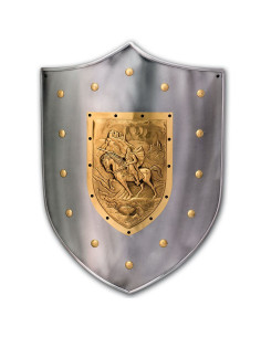 Bouclier de guerrier médiéval