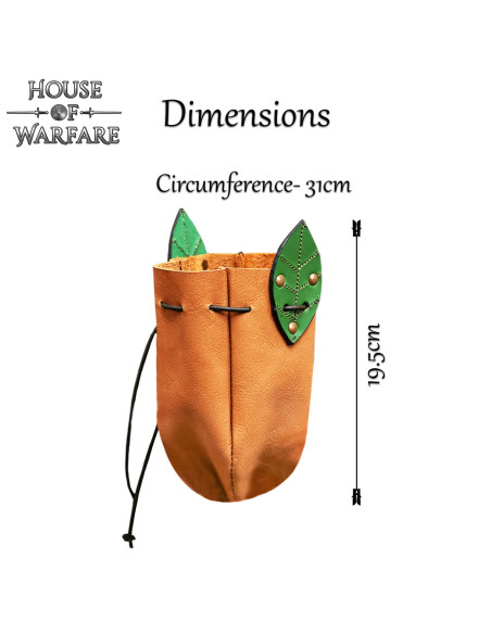 Sac à bandoulière en cuir marron pour...