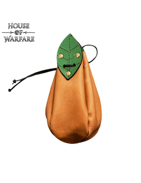 Sac à bandoulière en cuir marron pour...