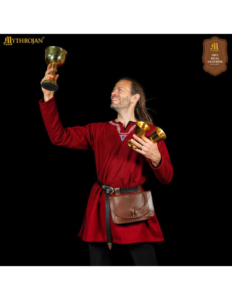 Sac à main médiéval pour ceinture à...