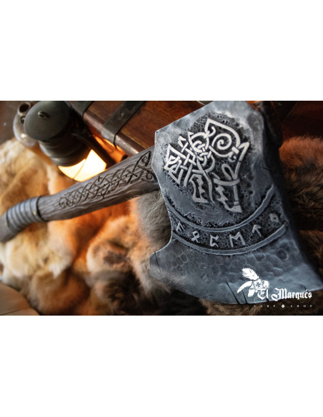 Hache viking en mousse pour...