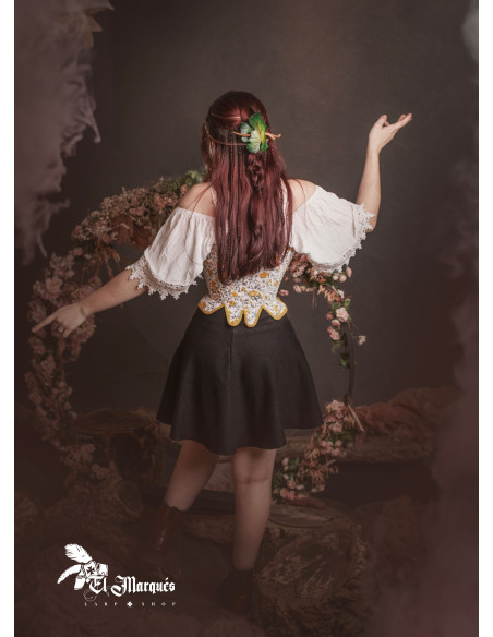 Pinces à cheveux en cuir avec...