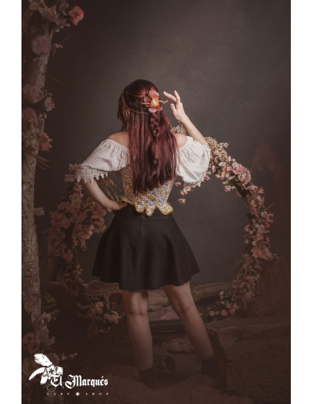 Pinces à cheveux en cuir avec des...