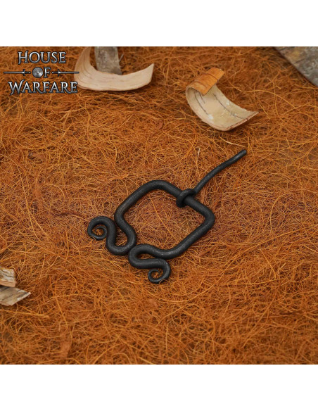 Boucle médiévale rustique forgée...