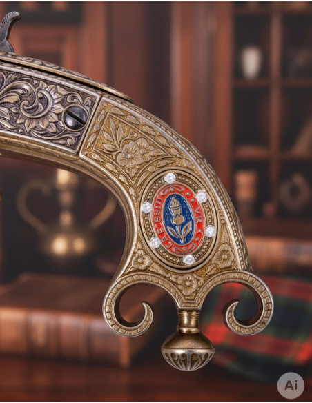 Pistolet à silex, Écosse 1760