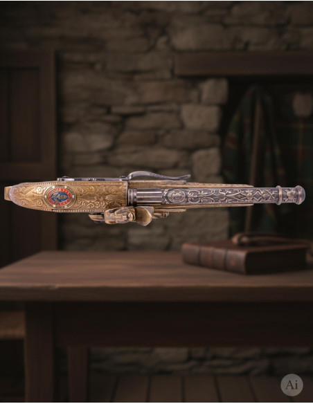 Pistolet à silex, Écosse 1760