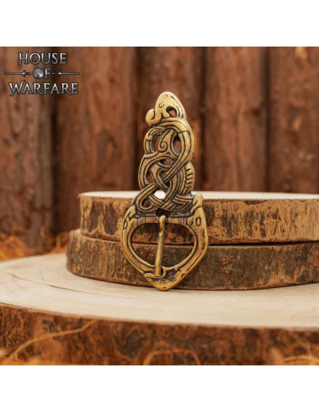 Boucle de ceinture viking en forme de...