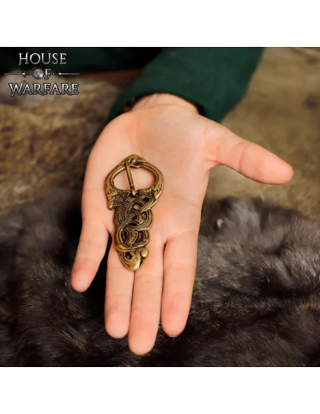 Boucle de ceinture viking en forme de...