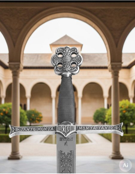 Épée Reyes Católicos, rustique