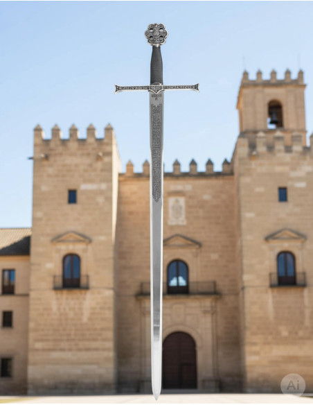Épée Reyes Católicos, rustique