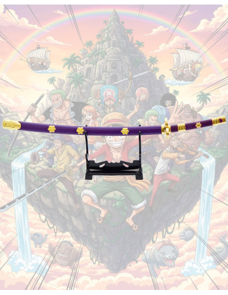 Mini katana avec support Enma de... Mini katana avec support Enma de...