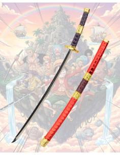 Mini katana avec support Sandai Kitetsu de Zoro, One Piece