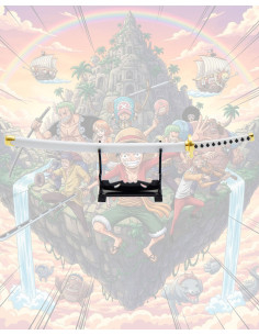Mini katana avec support Wado Ichimonji de Zoro, One Piece 2