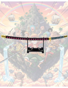 Mini katana avec support Shushui de Zoro, One Piece 2