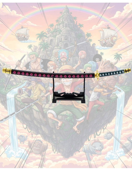 Mini katana avec support Shushui de... Mini katana avec support Shushui de...