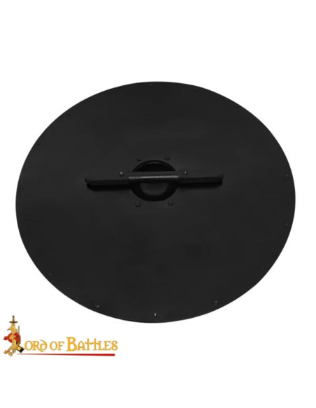 Bouclier anglo-saxon bicolore...