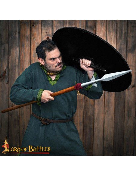 Bouclier viking de combat en bois...