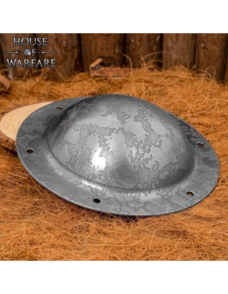 Umbo rond en acier forgé à la main...