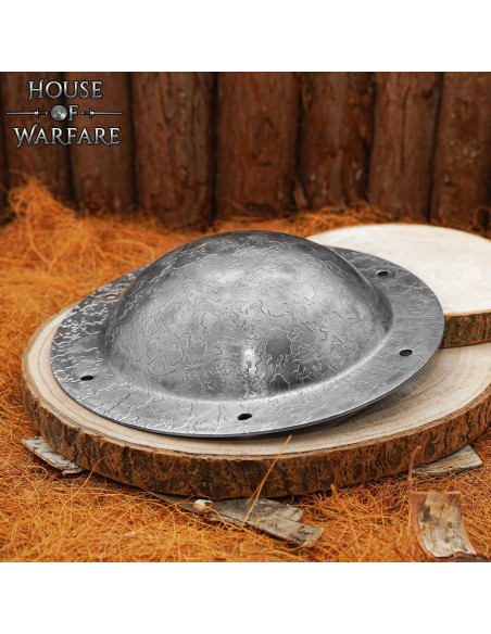 Umbo rond en acier forgé à la main...