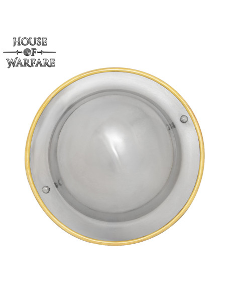 Broquel médiéval petit en acier (17,5...