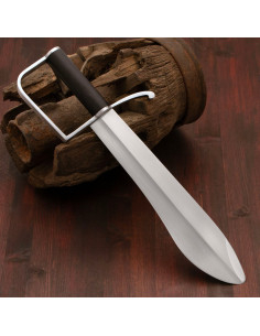 Couteau Bowie confédéré Guerre Civile, avec étui en cuir