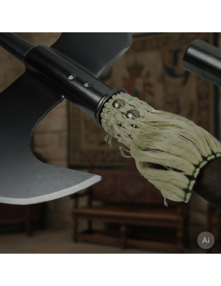 Hallebarde médiévale espagnole s. 16e