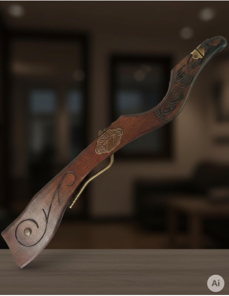 Arbalète médiévale à tête de cerf, 60...