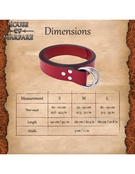 Ceinture médiévale du XIIe au XVe...