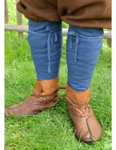 Winingas Vikings en Laine Bleue pour Costume Historique