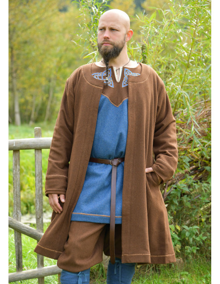 Manteau viking authentique en laine...