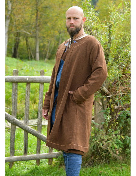 Manteau viking authentique en laine...