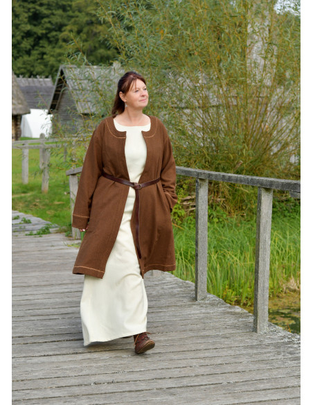 Manteau viking authentique en laine...