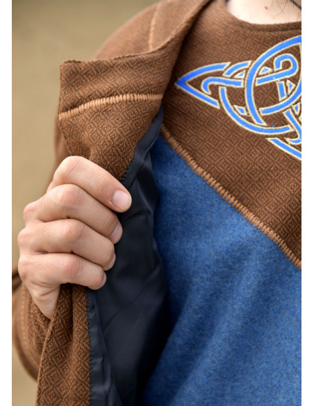 Manteau viking authentique en laine...