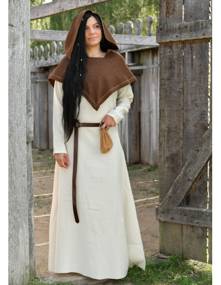 Robe viking basique Céleste, laine,...