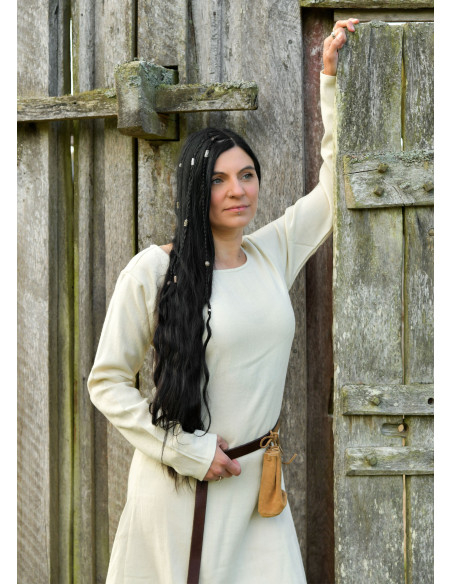 Robe viking basique Céleste, laine,...